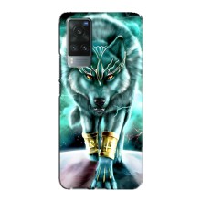 Защитные чехлы для Виво Х60 (AlphaPrint) (ХИТ продаж) ВОЛК (Яркий волк)