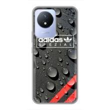 Чехлы Адидас для Vivo Y02 (AlphaPrint) (Адидас принт)