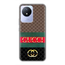 Чохли бренд ГУЧЧІ для Vivo Y02 (Стиль GUCCI)