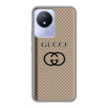 Чехлы Бренд GUCCI для Vivo Y02 (Стиль Гуччи)