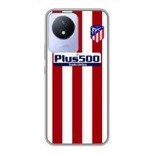 Чехлы для Vivo Y02 (VPrint) - Футбольные клубы (Atletico)