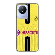 Чехлы для Vivo Y02 (VPrint) - Футбольные клубы (BVB)