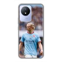 Чехлы с футболистом Ерлинг Холанд для Vivo Y02 (AlphaPrint) (Эрлинг Холанд)