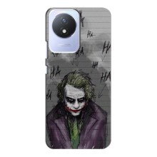 Чехлы с картинкой Джокера на Vivo Y02 – Joker клоун