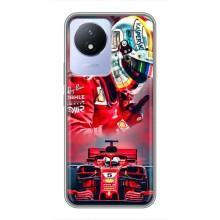 Чехлы с Машинами на Виво У02 (VPrint) (Гонщик)