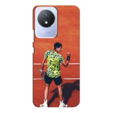 Чехлы с принтом Спортивная тематика для Vivo Y02 – Алькарас Теннисист