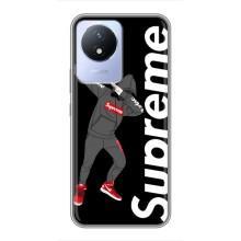 Чехол для Vivo Y02 с картинкой Supreme (AlphaPrint)