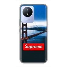 Чехол для Vivo Y02 с картинкой Supreme (AlphaPrint)
