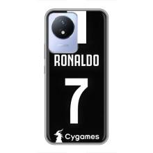 Чехол Криштиану Роналду для Vivo Y02 (AlphaPrint) (RONALDO 7)
