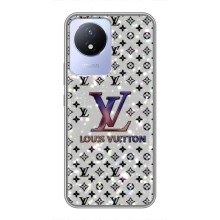 Чехол Стиль Louis Vuitton на Vivo Y02 – Яркий LV