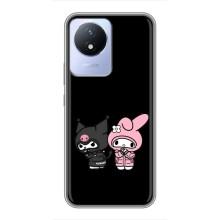 Чохол з кроликом Куромі на Vivo Y02 – Куромі і Мелоді