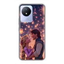 Чохол Рапунцель для Vivo Y02 (Принцеса і принц)