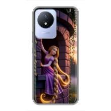 Чохол Рапунцель для Vivo Y02 (Рапунцель на вежі)