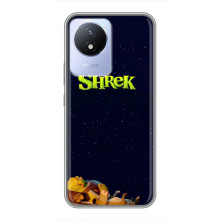 Чохол з мультфільмом Шрек на Vivo Y02 – Шрек лого