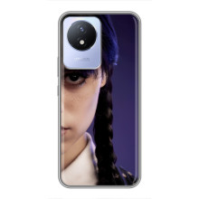 Чохол з дизайном Венздей 2 на Vivo Y02 – Очі Венздей