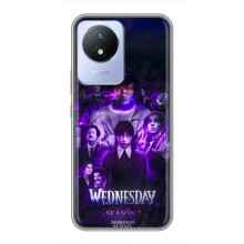 Чехол с дизайном Венздей 2 на Vivo Y02