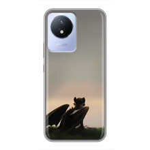 Чехол как приручить дракона на Vivo Y02 – Беззубик