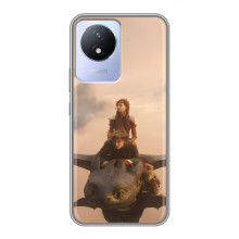 Чехол как приручить дракона на Vivo Y02 – Фильм дракон