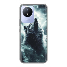 Чехол с картинкой «Хищники» для Vivo Y02