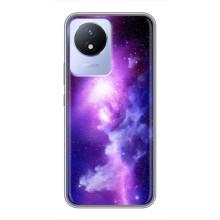 Космические Чехлы для Виво У02 (VPrint) (Галактика)