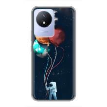 Космические Чехлы для Виво У02 (VPrint) (Планеты шарики)