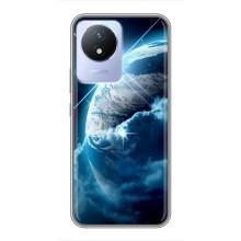 Космические Чехлы для Виво У02 (VPrint) (Земля с космоса)