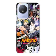 Купить Чехлы на телефон с принтом Anime для Виво Y02 – Наруто постер