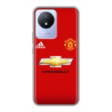 Силиконовые Чехлы принт Футбол на Vivo Y02 (Man United)