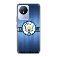 Силиконовые Чехлы принт Футбол на Vivo Y02 (ManCity)