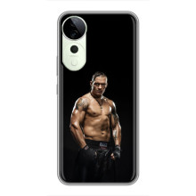 Чехол с картинкой Александр Усик для ViVO Y04s – Усик на черном