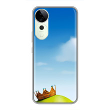 Чехол с мультфильмом Шрек на ViVO Y04s – Голова Шрека