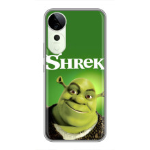 Чехол с мультфильмом Шрек на ViVO Y04s – Шрек