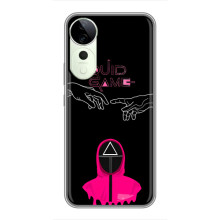 Чехол Гра в кальмара для ViVO Y04s – Охранник