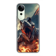 Чохол з картинкою 'Хижаки' для ViVO Y04s – Динозавр