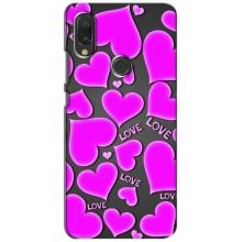 Чехлы для любимой на Виво у11 (VPrint) (Pink hearts)