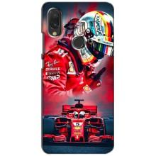 Чехлы с Машинами на Виво у11 (VPrint) (Гонщик)