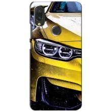 Чехлы с Машинами на Виво у11 (VPrint) (Желтая машина)