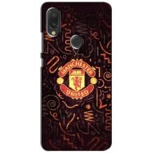 Чехол Манчестер Юнайтед для Виво у11 (AlphaPrint) (эмблема МЮ)