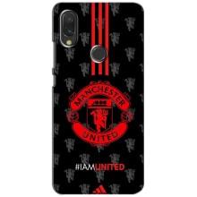 Чехол Манчестер Юнайтед для Виво у11 (AlphaPrint) (лого МЮ)
