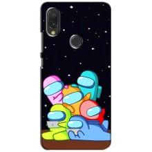 Чехол Амонг Ас для Vivo Y11 (AlphaPrint) (Скины в космосе)