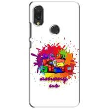 Чехол Амонг Ас для Vivo Y11 (AlphaPrint) (Яркий АмонгАс)