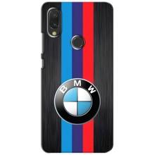 Чехол для Виво у11 - с принтом БМВ (AlphaPrint) (Лого BMW)