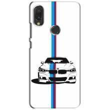 Чехол для Виво у11 - с принтом БМВ (AlphaPrint) (Машина БМВ)