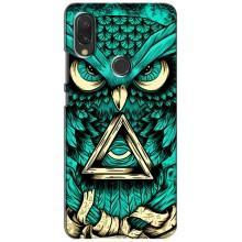 Чехол с птицами на Vivo Y11 (VPrint) (Сова с глазом)