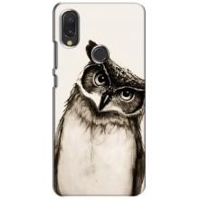 Чехол с птицами на Vivo Y11 (VPrint) (Сова)