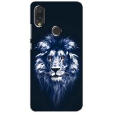 Чехол со Львом для Vivo Y11 (VPrint) (Синий Лев)