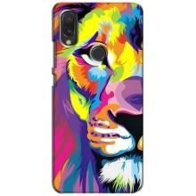 Чехол со Львом для Vivo Y11 (VPrint) (Яркий Лев)