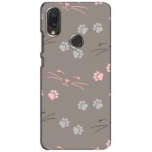 Чехол с рисунком кот на Vivo Y11 – Лапы и усы