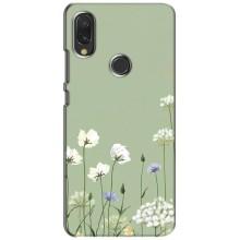Чохол з квітковим принтом на ВIВО Y11 – Квіти на зеленому