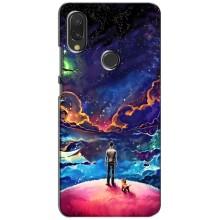 Космические Чехлы для Виво у11 (VPrint) (Галактический вид)
